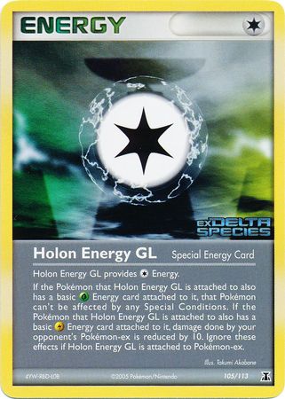 Holon Energy GL (105/113) (Stamped) [EX: Delta Species]