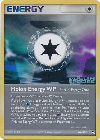Holon Energy WP (106/113) (Stamped) [EX: Delta Species]