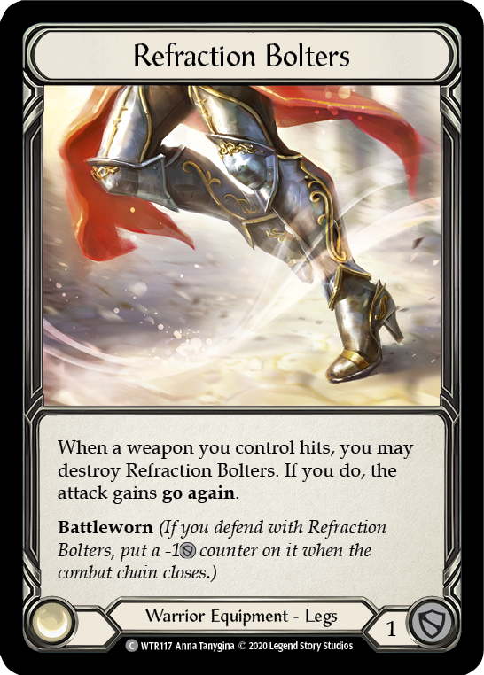 Refraction Bolters [U-WTR117] Unlimited Rainbow Foil