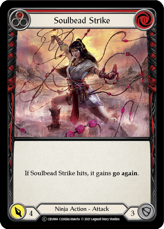 Soulbead Strike (Red) [U-CRU066] Unlimited Normal