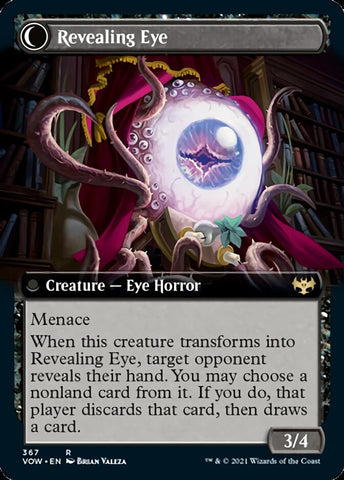 Concealing Curtains // Revealing Eye (Extended Art) [Innistrad: Crimson Vow]