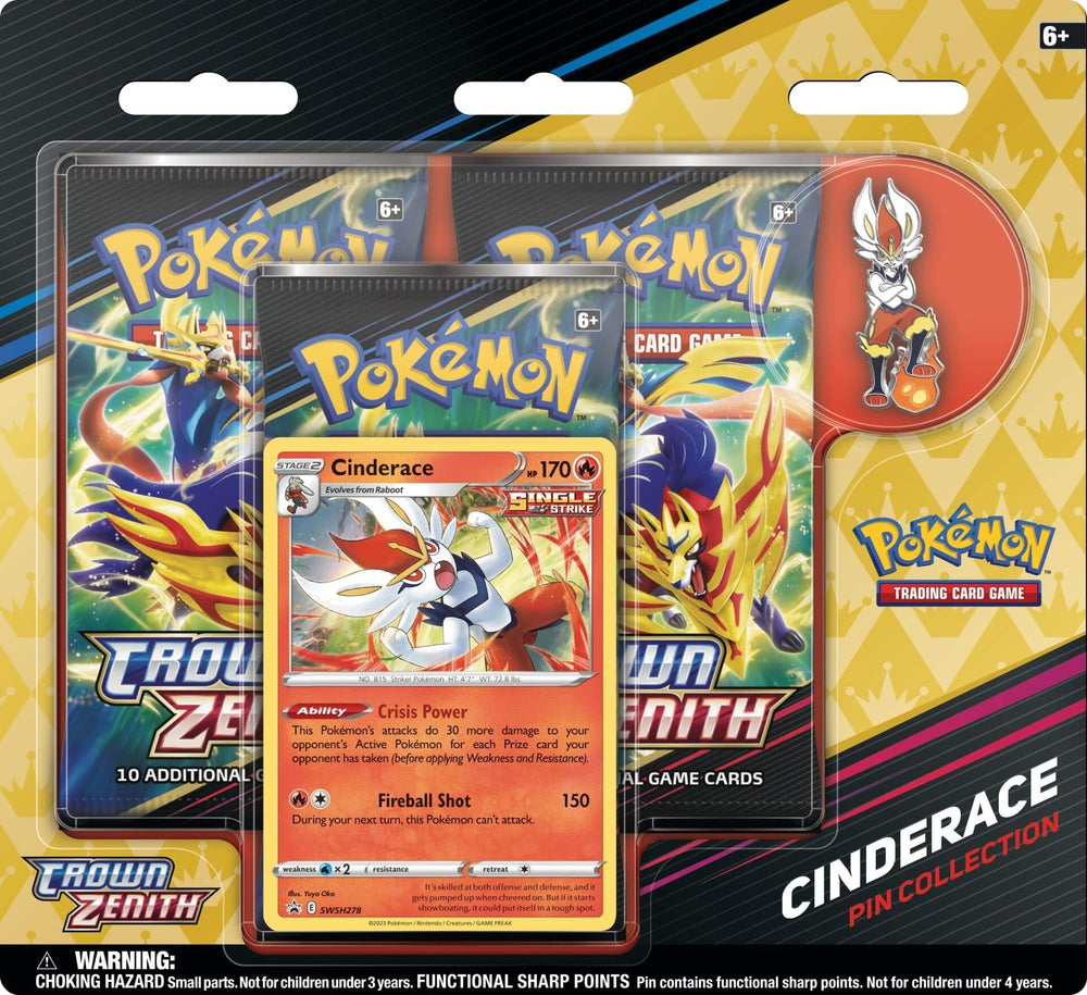Sword & Shield: Crown Zenith - Pin Collection (Random)