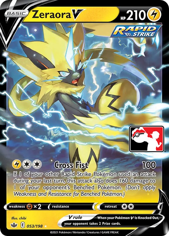 Zeraora V (053/198) [Prize Pack Series One]