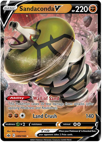 Sandaconda V (089/198) [Sword & Shield: Chilling Reign]