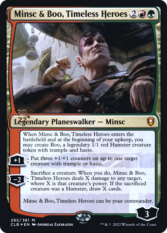 Minsc & Boo, Timeless Heroes (Promo Pack) [The Lost Caverns of Ixalan Promos]