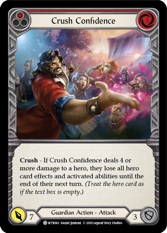 Crush Confidence (Red) [U-WTR063] Unlimited Normal