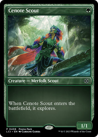 Cenote Scout [The Lost Caverns of Ixalan Promos]