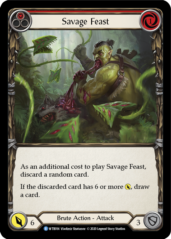Savage Feast (Red) [U-WTR014] Unlimited Normal