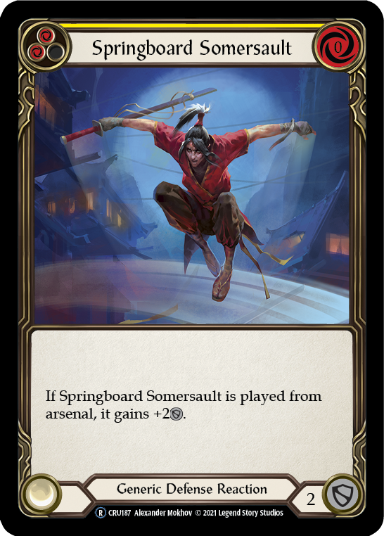Springboard Somersault [U-CRU187] Unlimited Normal
