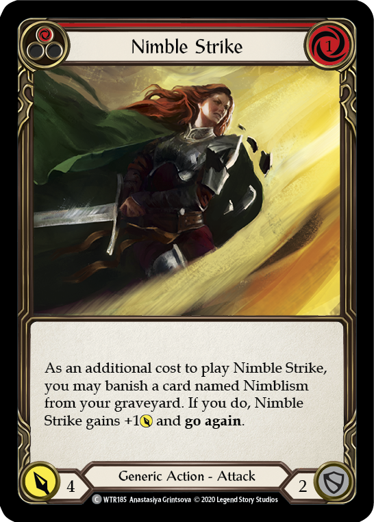 Nimble Strike (Red) [U-WTR185] Unlimited Normal